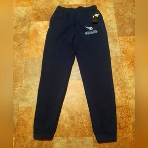 New. Concepts Sport Men's Tennessee Titans Navy Biscayne Flannel Pants. Small.